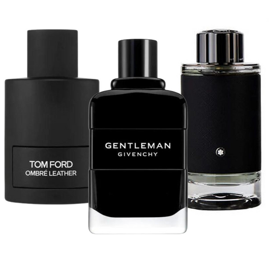 3 Parfums Tom Ford Ombre Leathe, Givenchy Gentleman, Montblanc Explorer (Eau de Parfum) 100ml