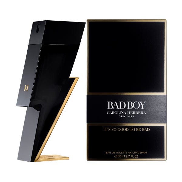 3 Parfums Carolina Herrera BAD BOY, Carolina Herrera 212 VIP BLACK e Paco Rabanne INVICTUS 100ml (Eau de Parfum) 100ml